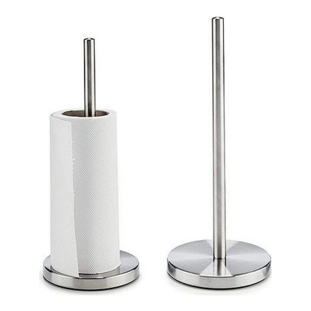 Hushållspappershållare BIG-S3605035 Silvrig 15 x 32 x 15 cm 15 x 33,5 x 15 cm - 2