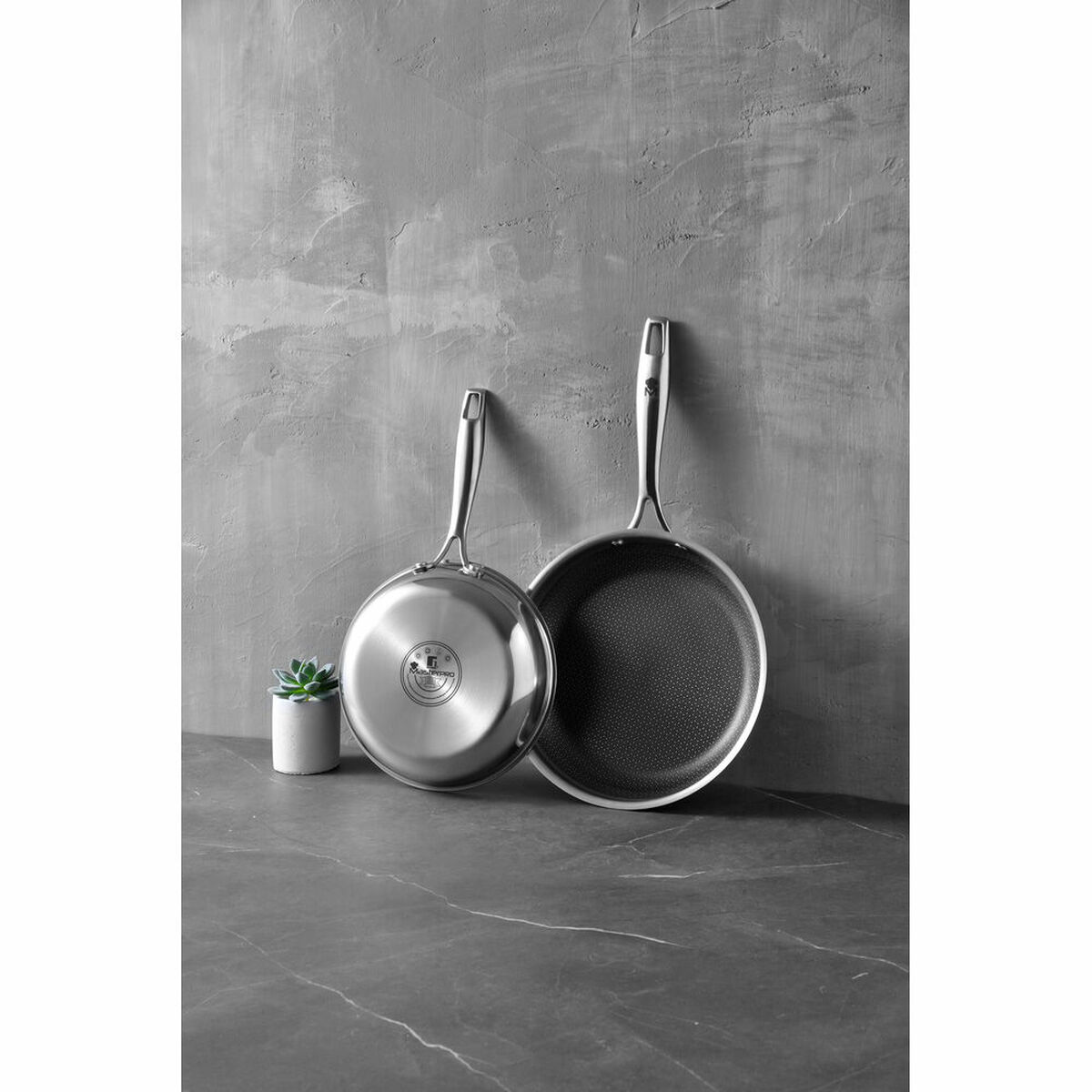 Stekpanneset Masterpro Cookware Hi-Tech 3 Plast 2 antal (2 pcs) - 3