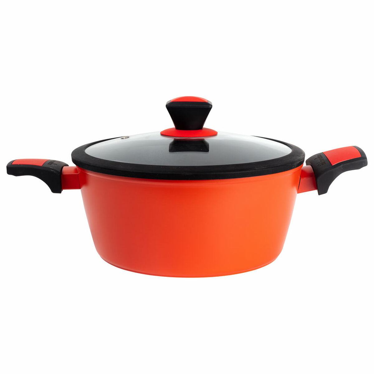 Kastrull Benetton BE258 Röd Orange Aluminium Smitt aluminium Ø 28 cm - 7