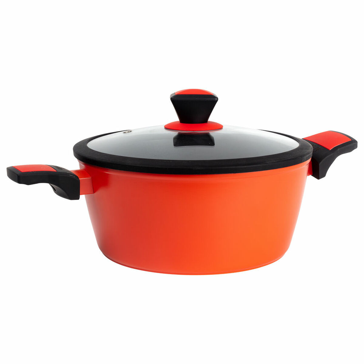 Kastrull Benetton BE258 Röd Orange Aluminium Smitt aluminium Ø 28 cm - 5
