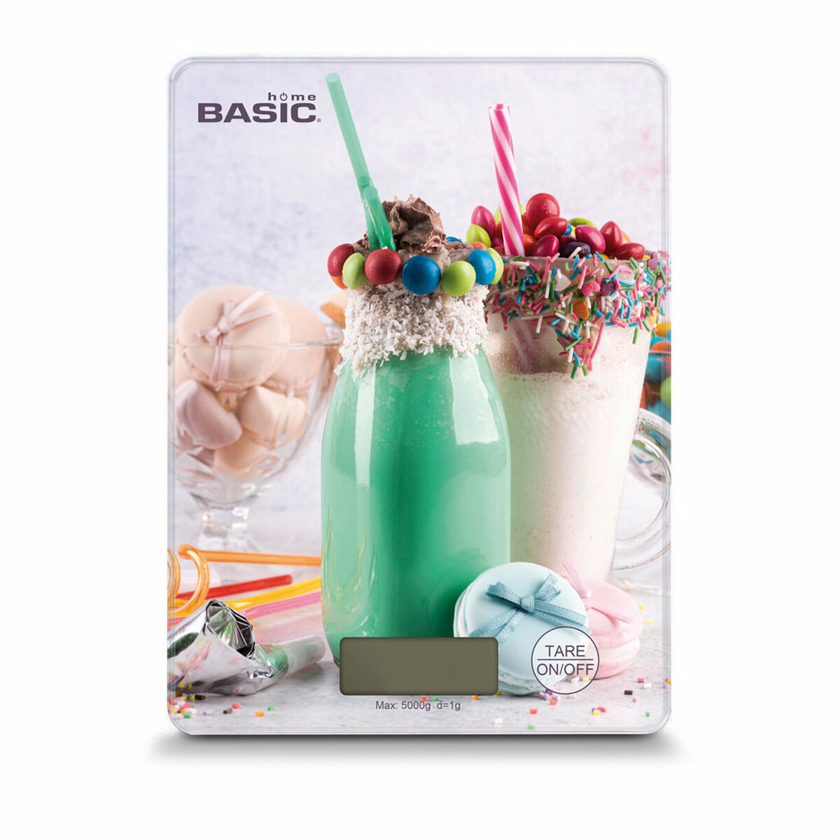 Köksvåg Basic Home Digital LCD 5 kg (20,3 x 15,3 x 1,6 cm) - 8