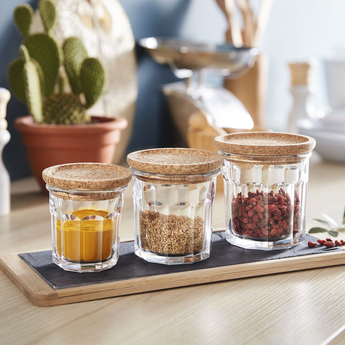 Burk Luminarc Pav Transparent Kork Glas (180 ml) (6 antal) - 2