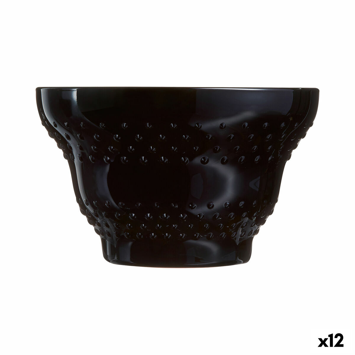 Skål Arcoroc Maeva Svart Glas (200 ml) (12 antal)