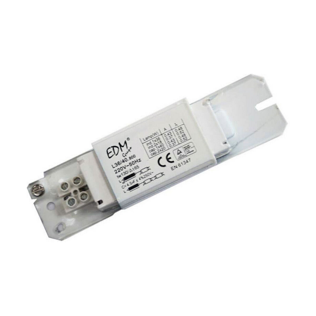 Självlysande ledning EDM Reservdel Vit 40 W