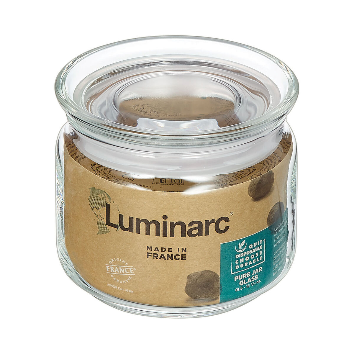 Burk Luminarc Pav Transparent Silikon Glas (500 ml) (6 antal) - 4