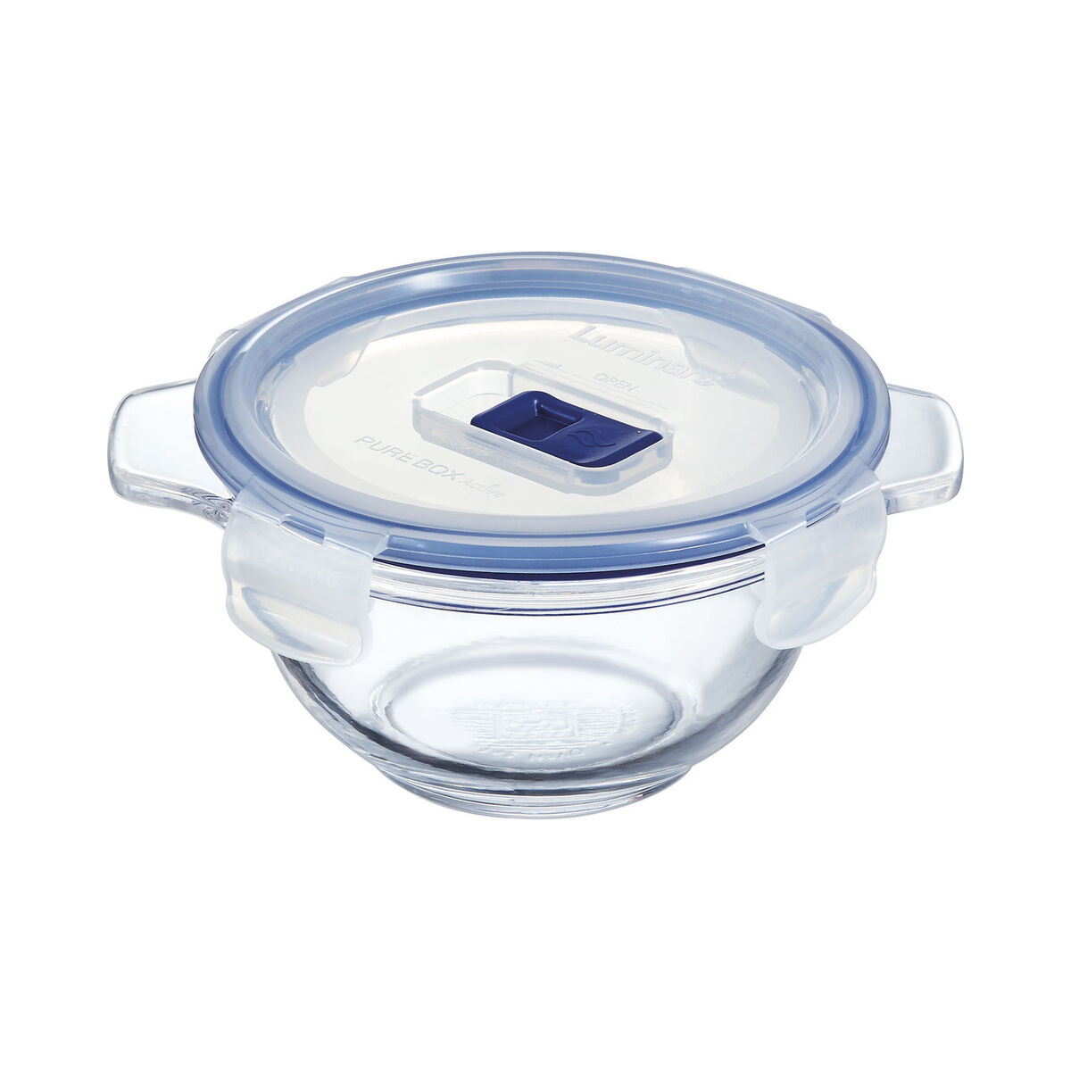 Salladsskål Luminarc Active Transparent Med lock Hermetisk Glas (500 ml) (6 antal) - 2