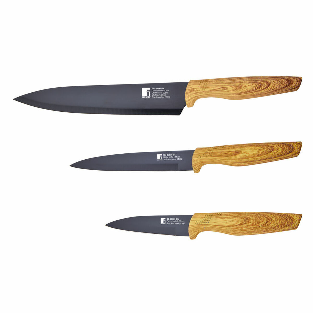 Knivset Bergner (3 pcs) - 2
