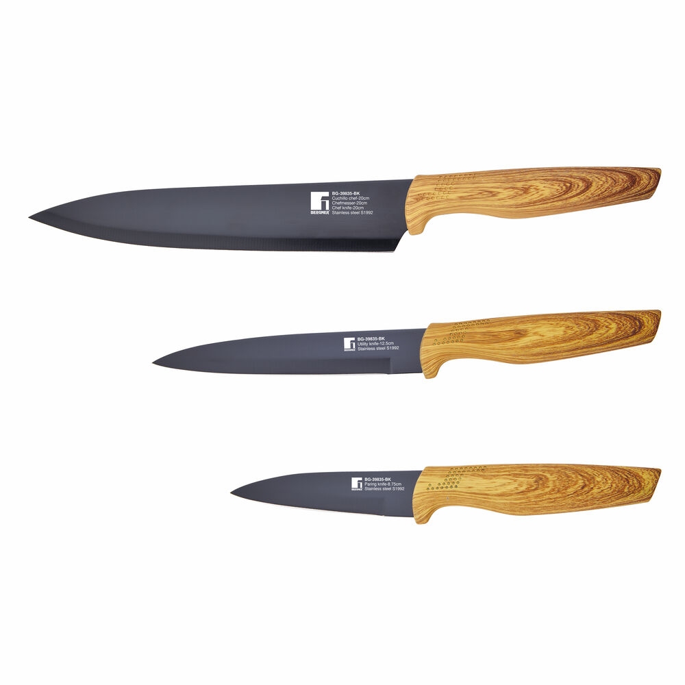 Knivset Bergner (3 pcs)