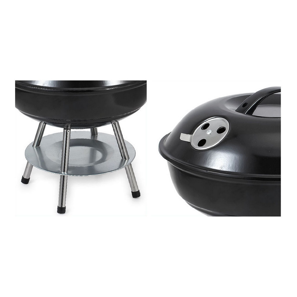 Grill Algon Svart Med lock (34 cm) - 2