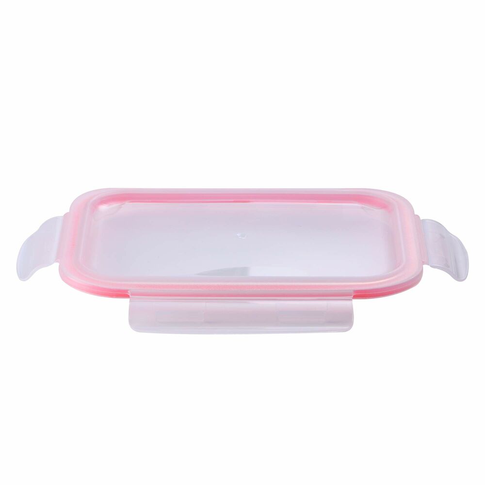Hermetisk matlåda Benetton BE083 100 ml Röd Vit Borosilikatglas - 2
