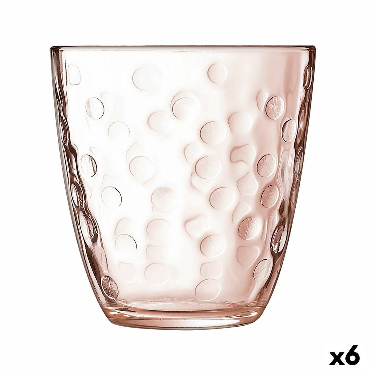 Glas Luminarc Concepto Bulle Rosa Glas (310 ml) (6 antal)