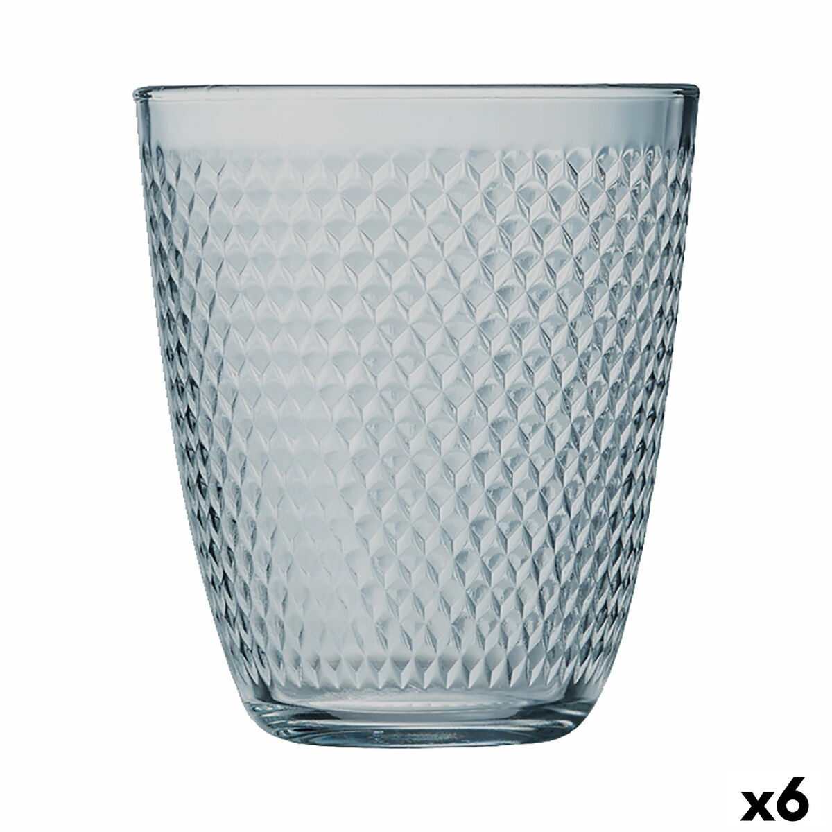 Glas Luminarc Concepto Pampille Grå Glas 310 ml (6 antal)