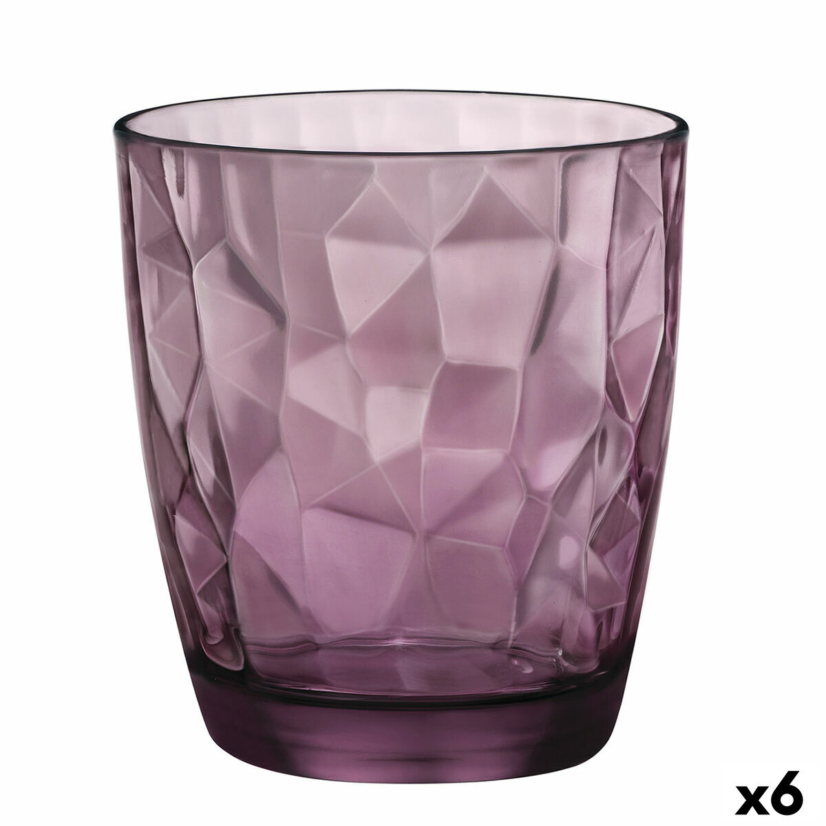 Glas Bormioli Rocco Diamond Purpur Glas (390 ml) (6 antal)