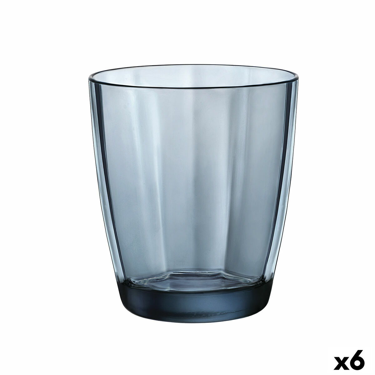 Glas Bormioli Rocco Pulsar Blå Glas 390 ml (6 antal)