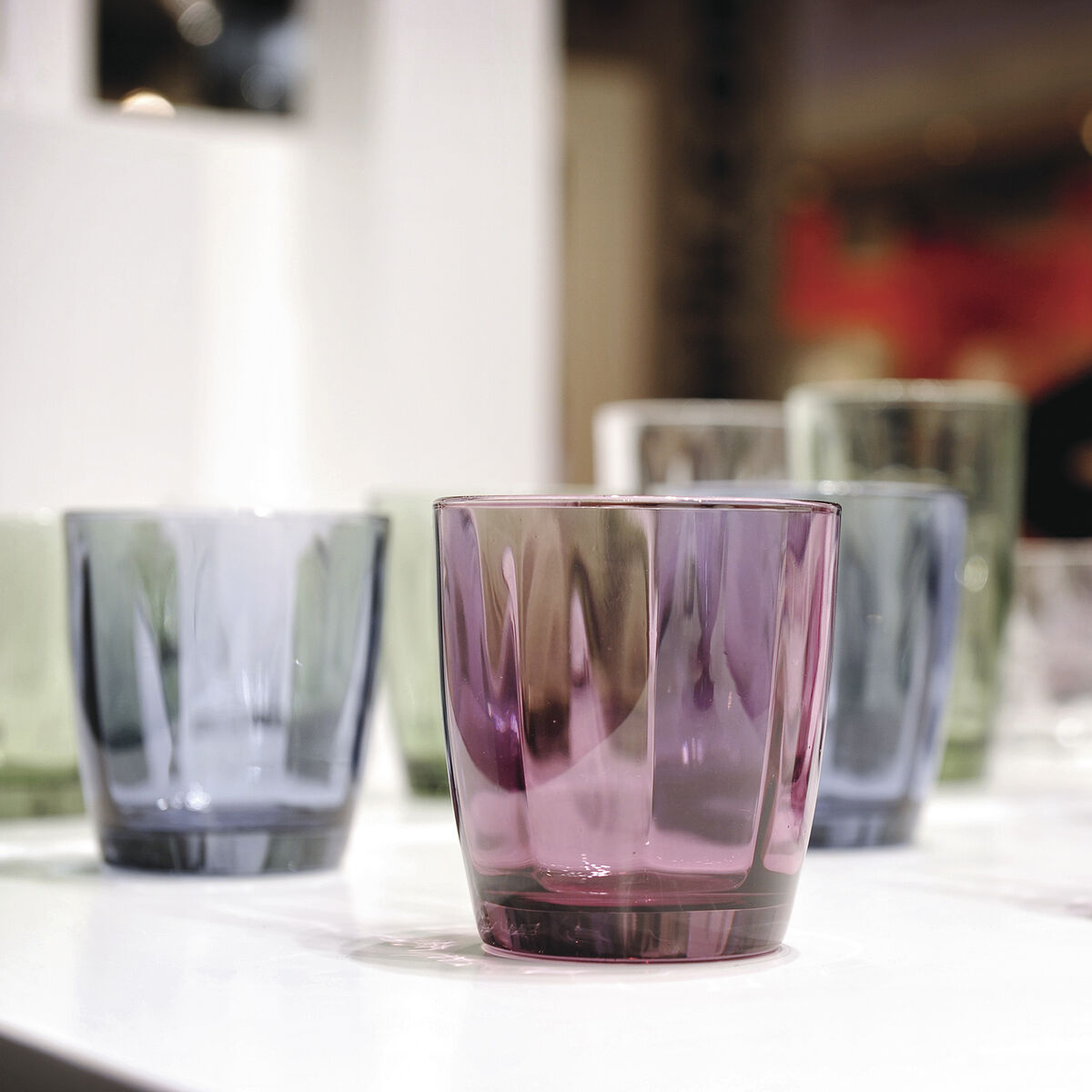 Glas Bormioli Rocco Pulsar Purpur Glas (6 antal) (305 ml) - 3