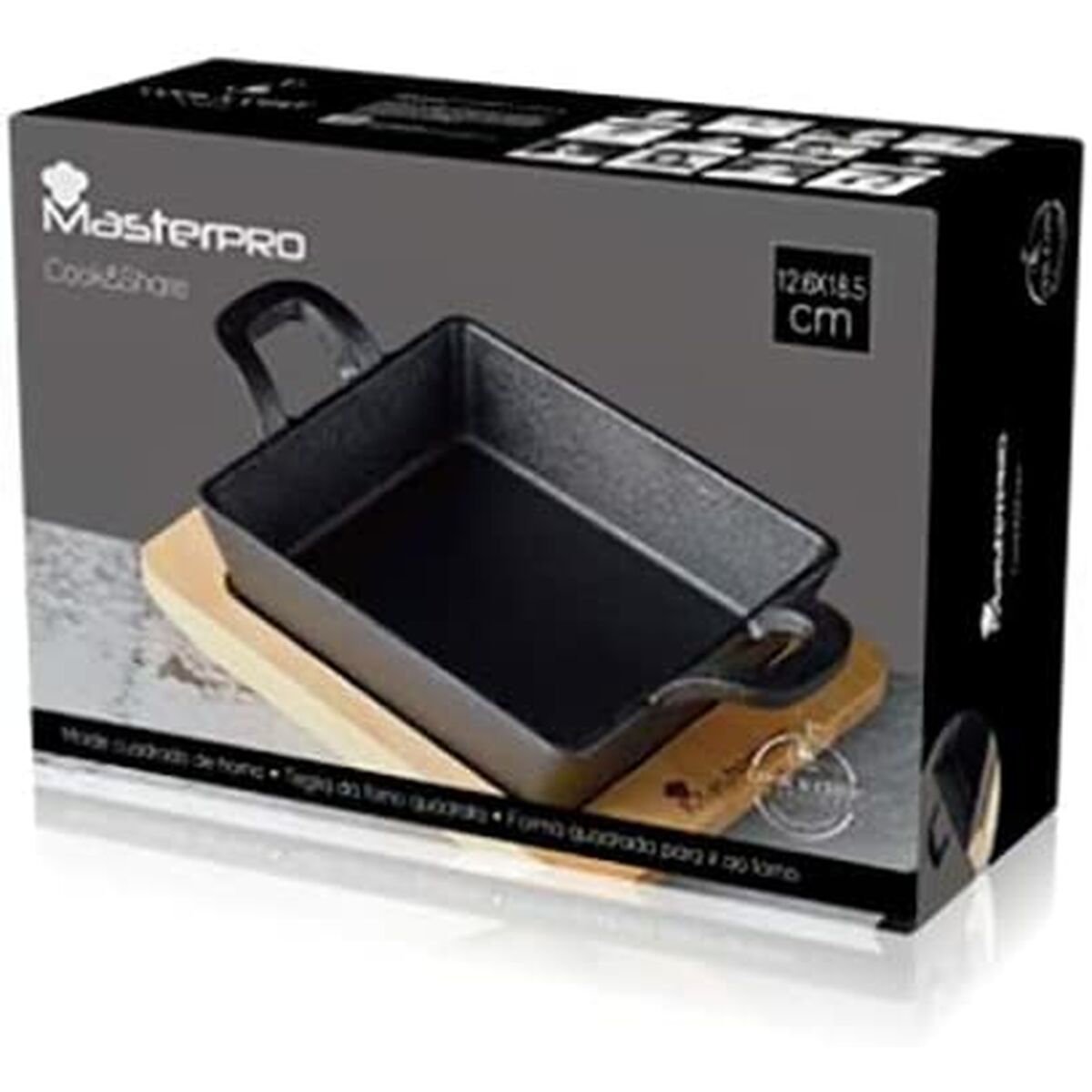 Snacksbricka Masterpro COOK AND SHARE MP - 2