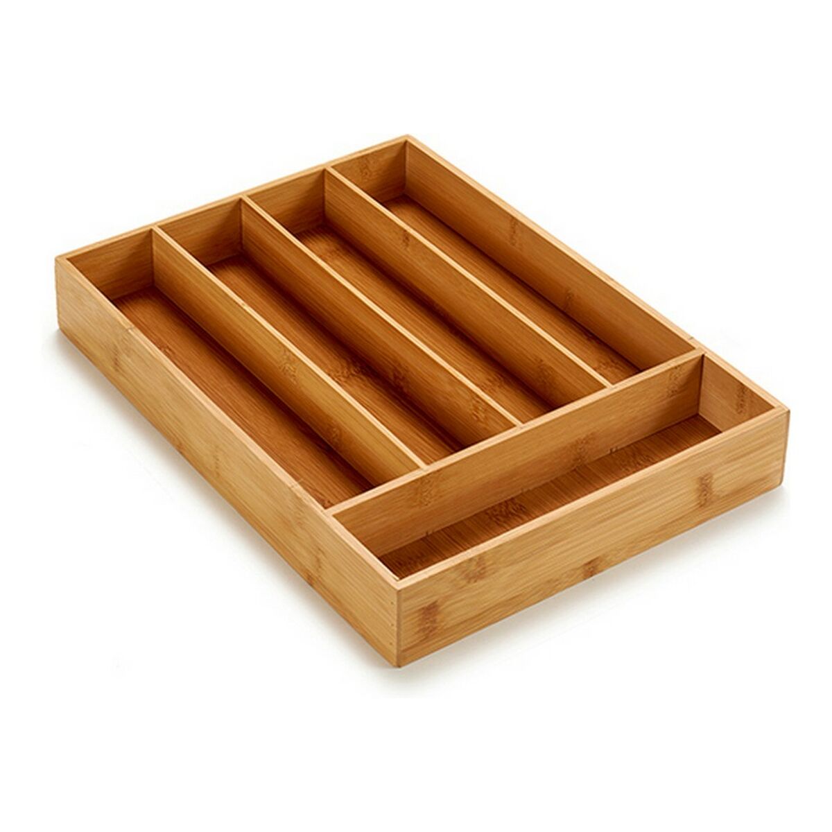 Besticks-sortering (35,5 x 5 x 25,5 cm) Bambu