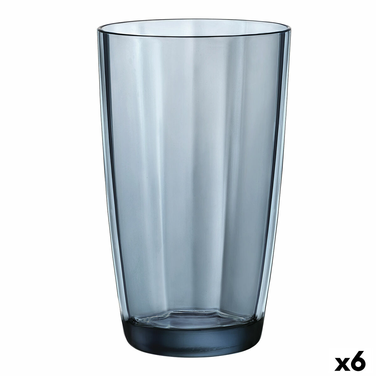 Glas Bormioli Rocco Pulsar Blå Glas (470 ml) (6 antal)
