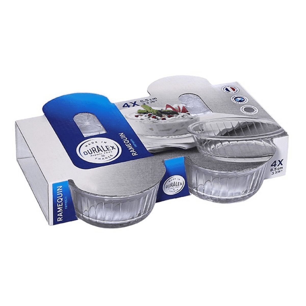 Ramekin Duralex Ovenchef 4 Delar 13 cl (ø 8,5 x 4,1 cm)