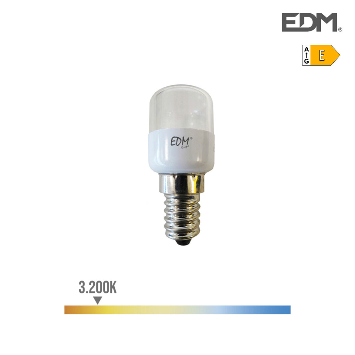 LED-lampa EDM E14 E 1 W 60 Lm (3200 K)