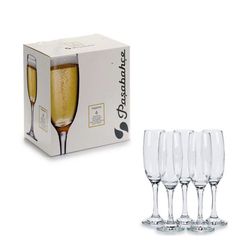 Glasset Transparent Glas (210 ml) (6 Delar) - 11