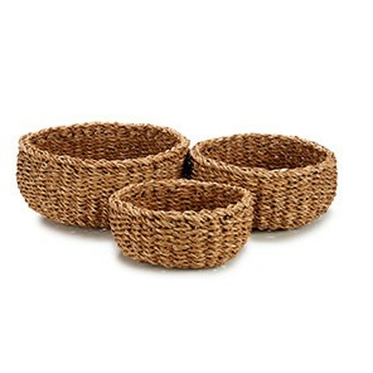Korgset 3 Delar Brun - 3