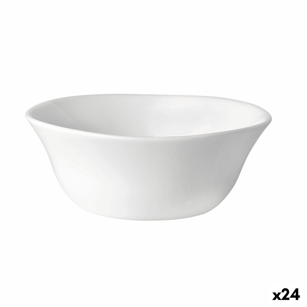Skål Bormioli Rocco Parma Vit Frukt Glas (12 cm) (24 antal)