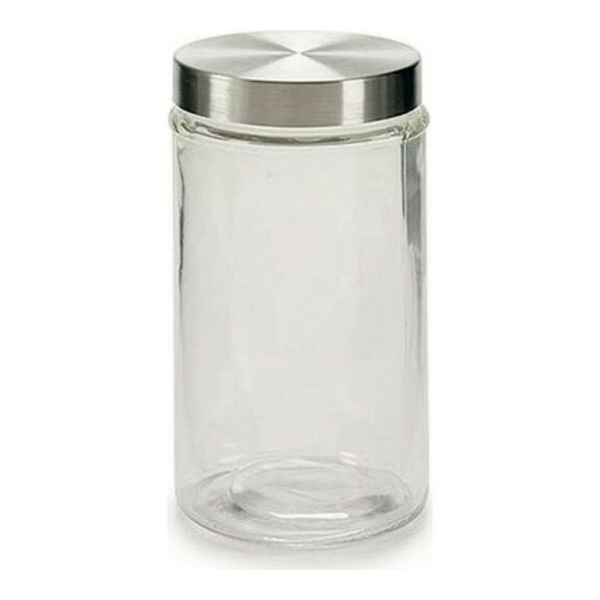 Burk Glas Silvrig Transparent Aluminium 1 L - 4
