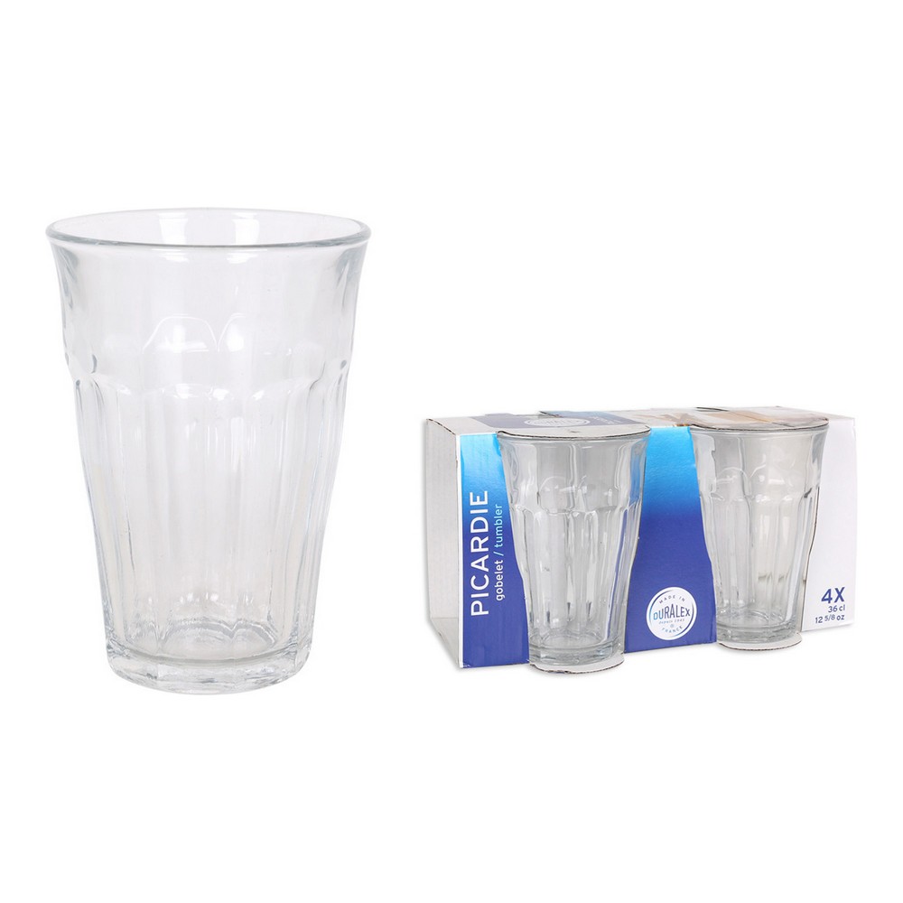 Glasset Duralex Picardie Glas 4 antal (360 cc)