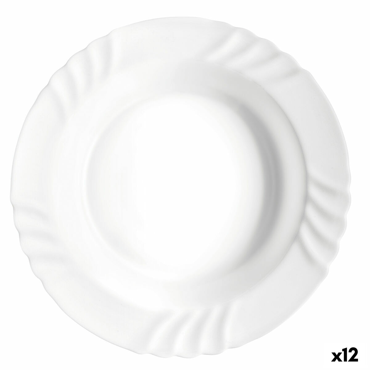 Servingsfat Bormioli Rocco Ebro Rund Glas (Ø 32 cm) (12 antal)