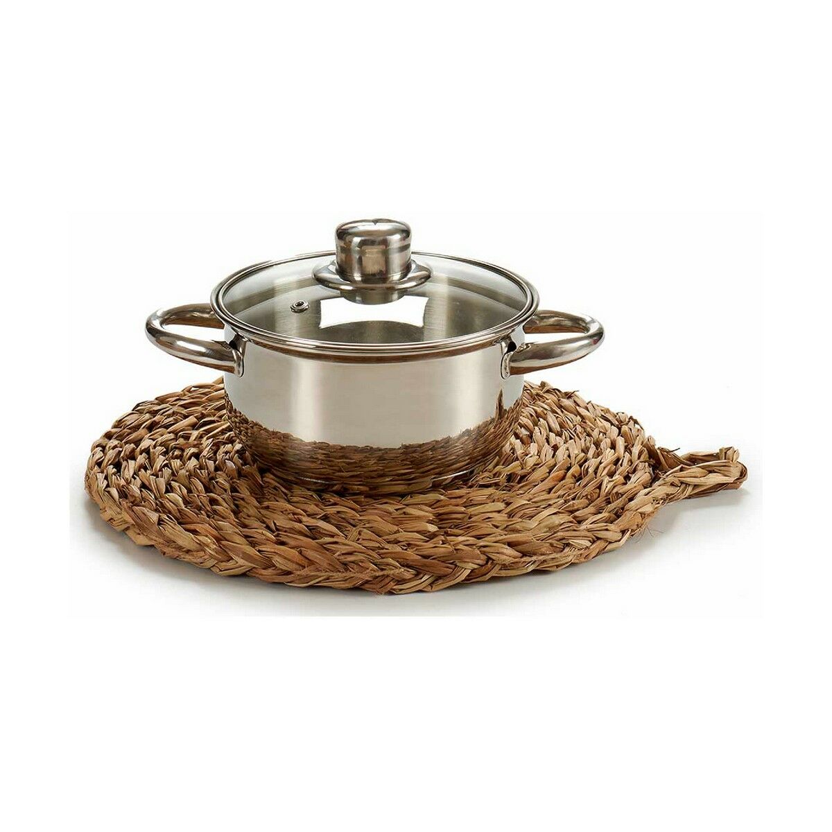 Bordsunderlägg Brun 25 x 1,5 x 25 cm (Ø 25 cm) - 7