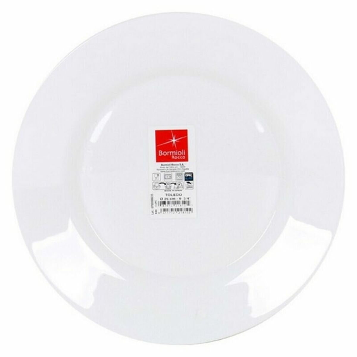 Platt skål Bormioli 105119 (ø 25 cm) (Pack 6 uds) - 5