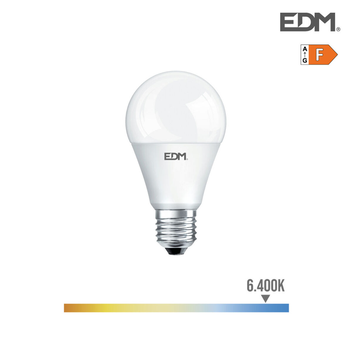 LED-lampa EDM 12 W 1154 Lm E27 F (6400 K)