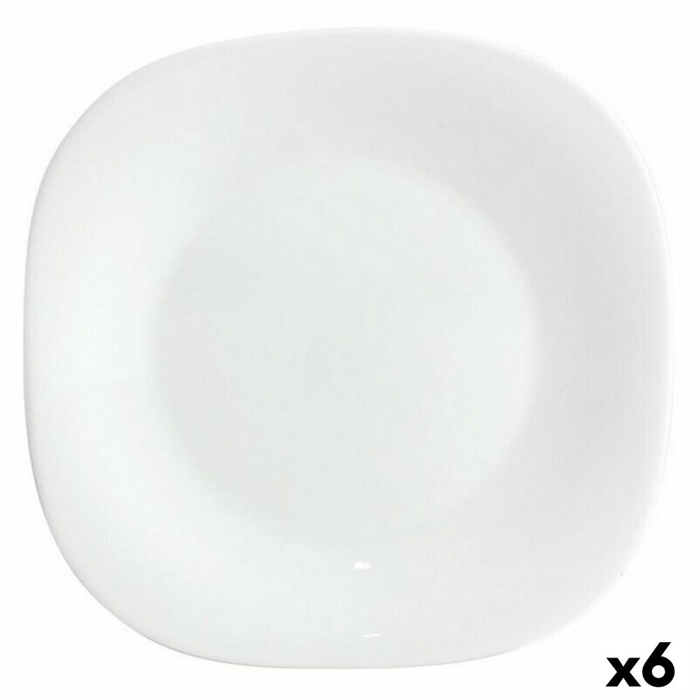 Platt skål Bormioli 498880F27321990 Vit Ø 20 cm (Pack 6 uds) - 3