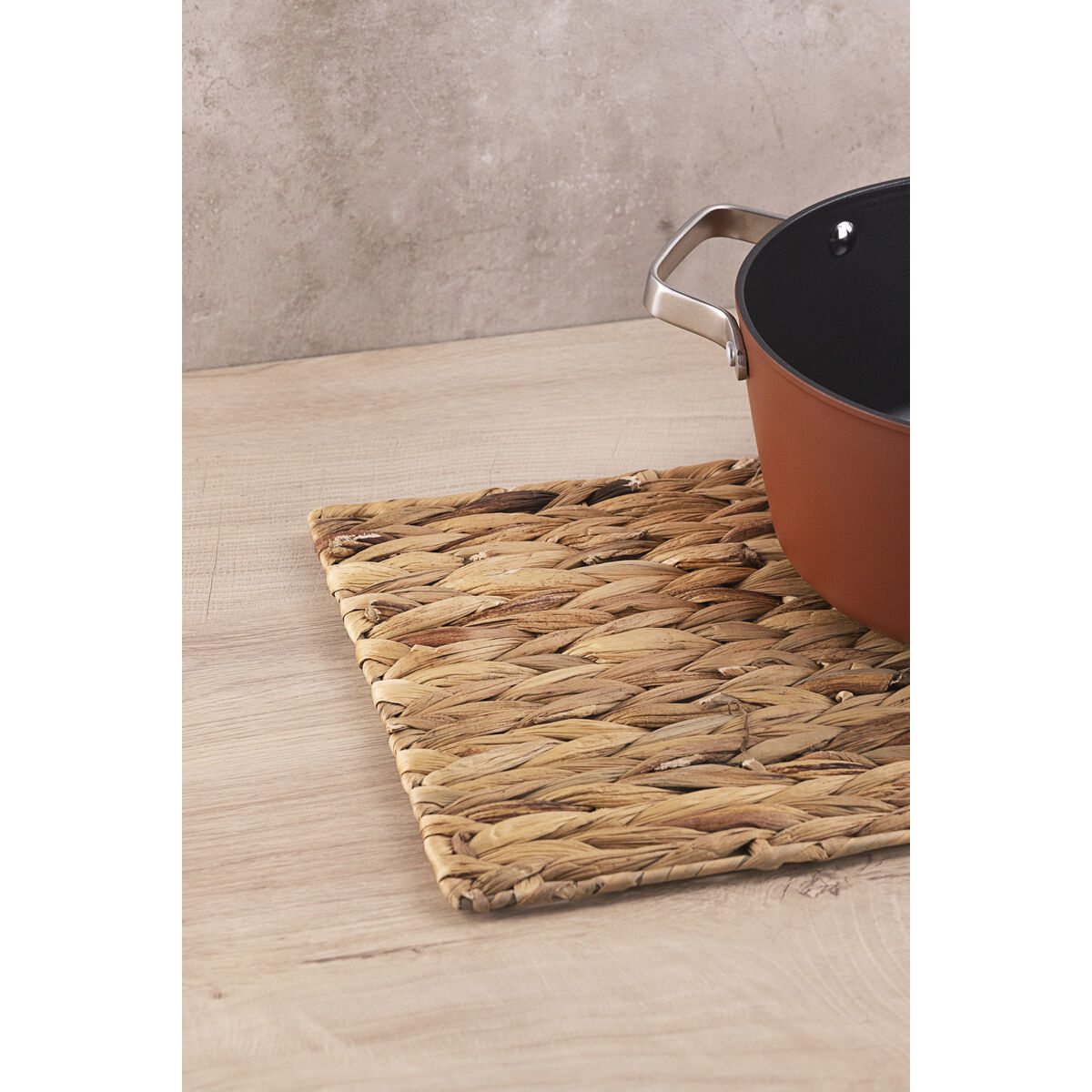 Bordsunderlägg Unika ODDA UK Rattan 34,5 x 27,5 cm Rektangulär - 3