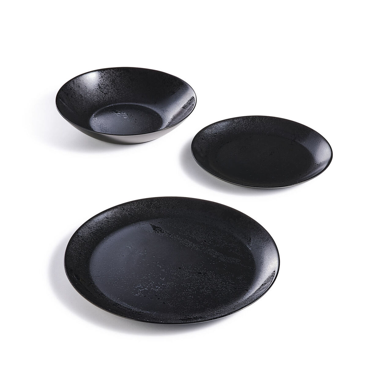 Lapostányér Luminarc Diana Svart Glas (25 cm) (24 antal) - 2