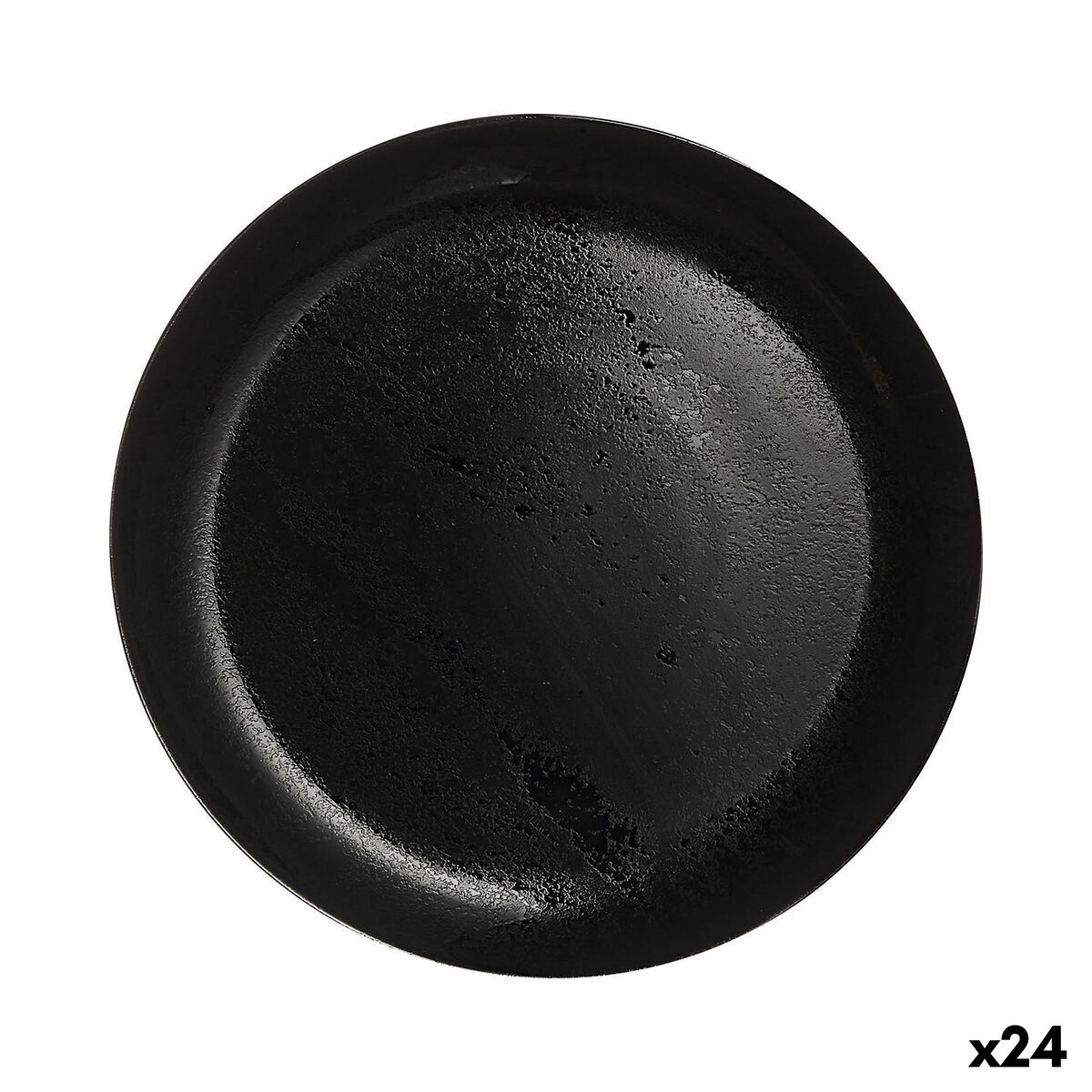 Lapostányér Luminarc Diana Svart Glas (25 cm) (24 antal)