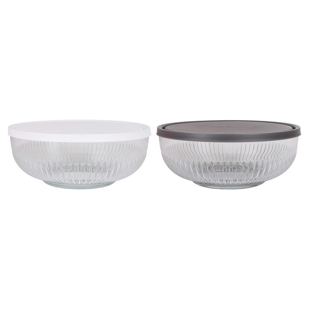 Salladsskål LAV Tokyo Glas 2,6 L (ø 23 x 9,3 cm) - 2