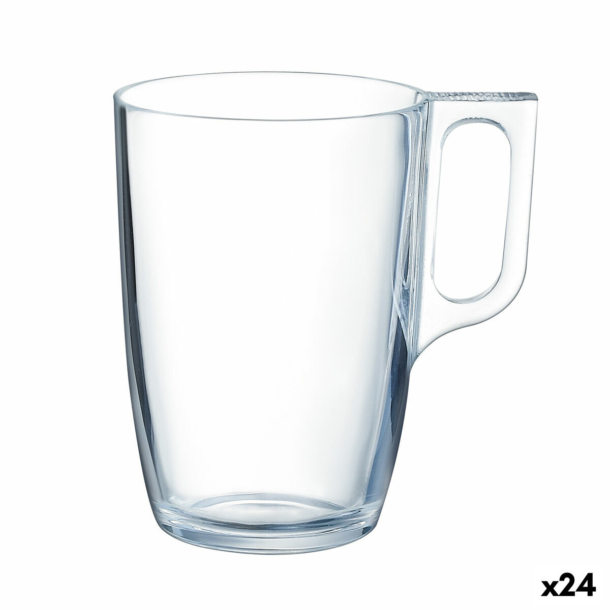 Koppar Luminarc Nuevo Transparent Frukost Glas (400 ml) (24 antal)