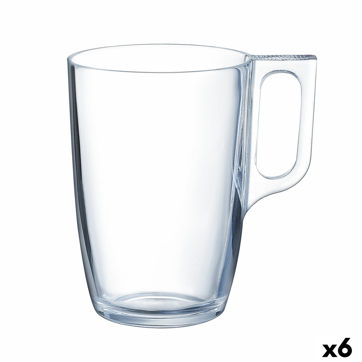 Koppar Luminarc Transparent Glas (250 ml) (6 antal)
