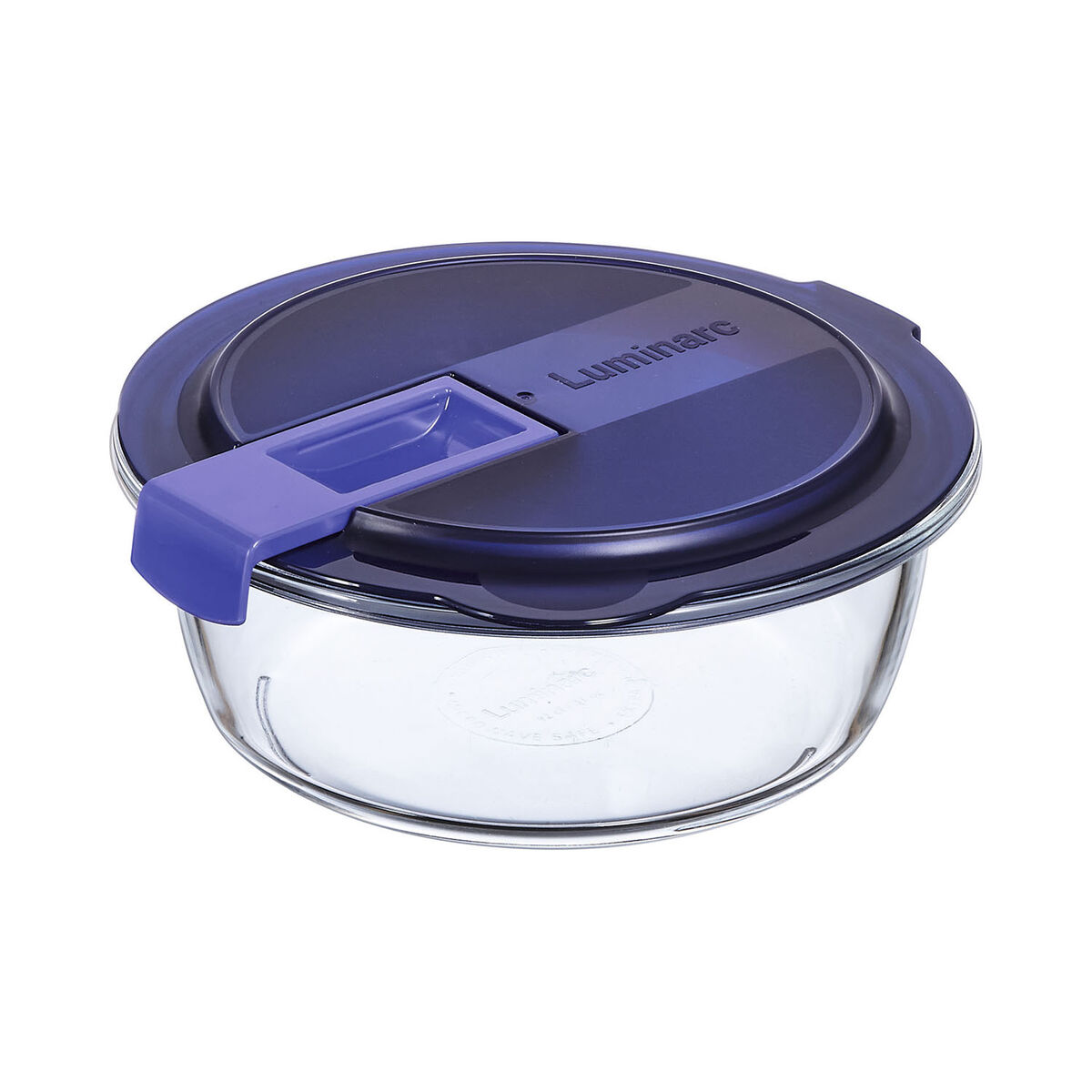 Hermetisk matlåda Luminarc Easy Box Blå Glas (920 ml) (6 antal) - 2