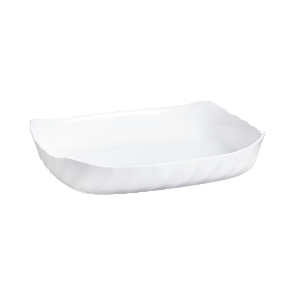Servingsfat Luminarc Smart Cuisine Rektangulär Vit Glas 33 x 27 cm (6 antal) - 4