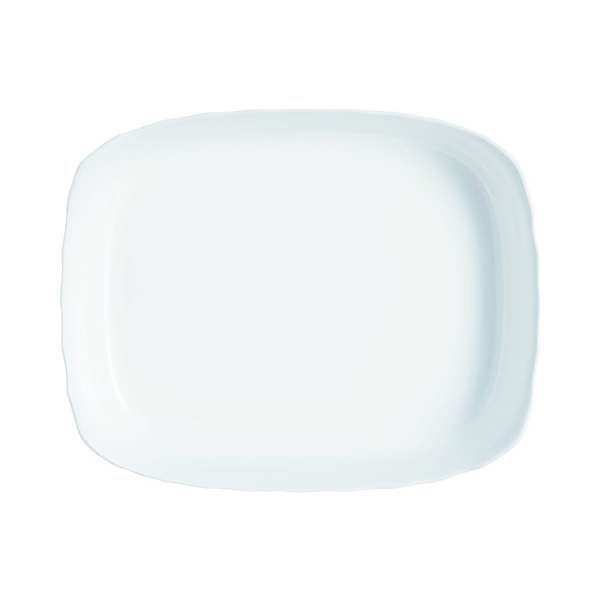 Servingsfat Luminarc Smart Cuisine Rektangulär Vit Glas 33 x 27 cm (6 antal) - 3