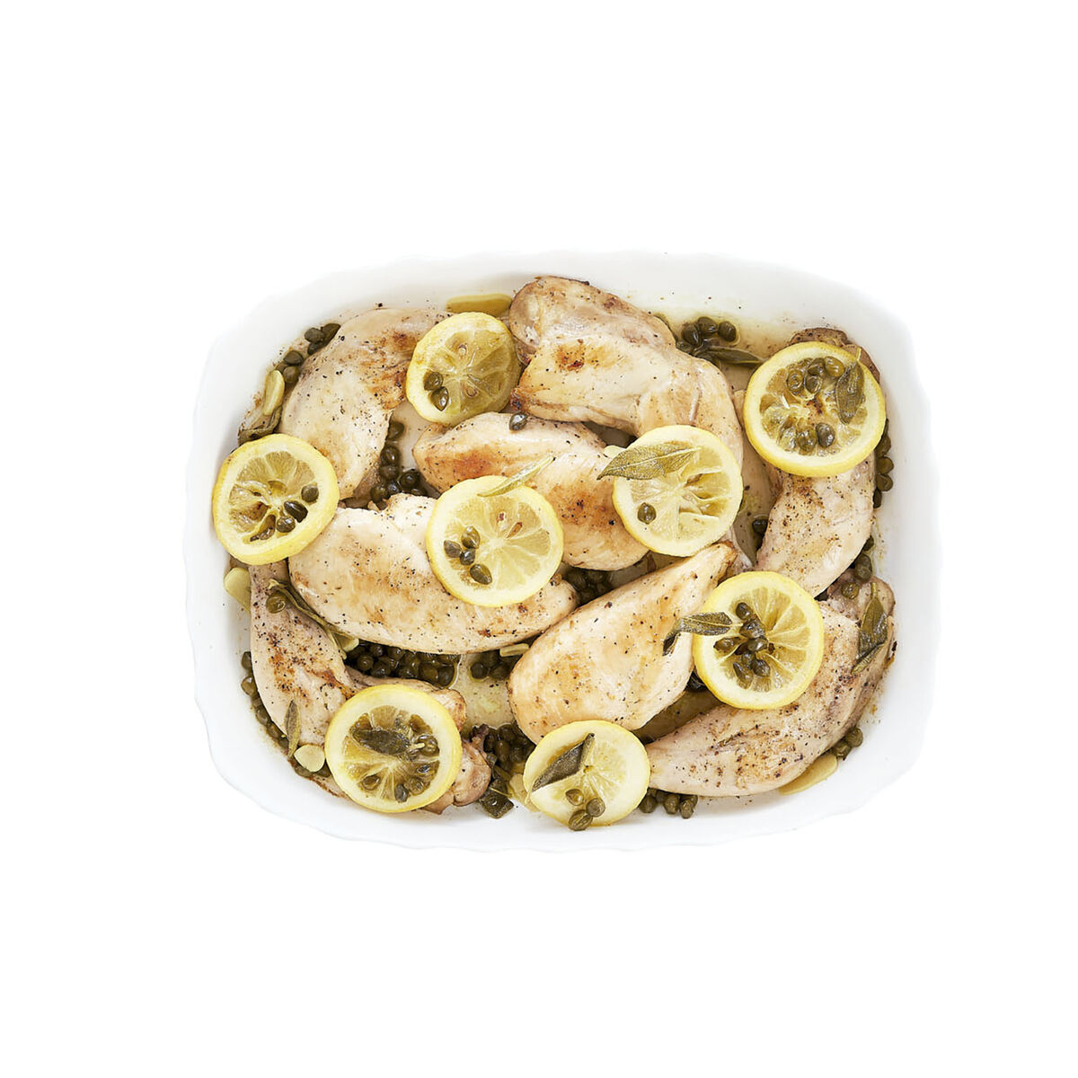 Servingsfat Luminarc Smart Cuisine Rektangulär Vit Glas 33 x 27 cm (6 antal) - 2