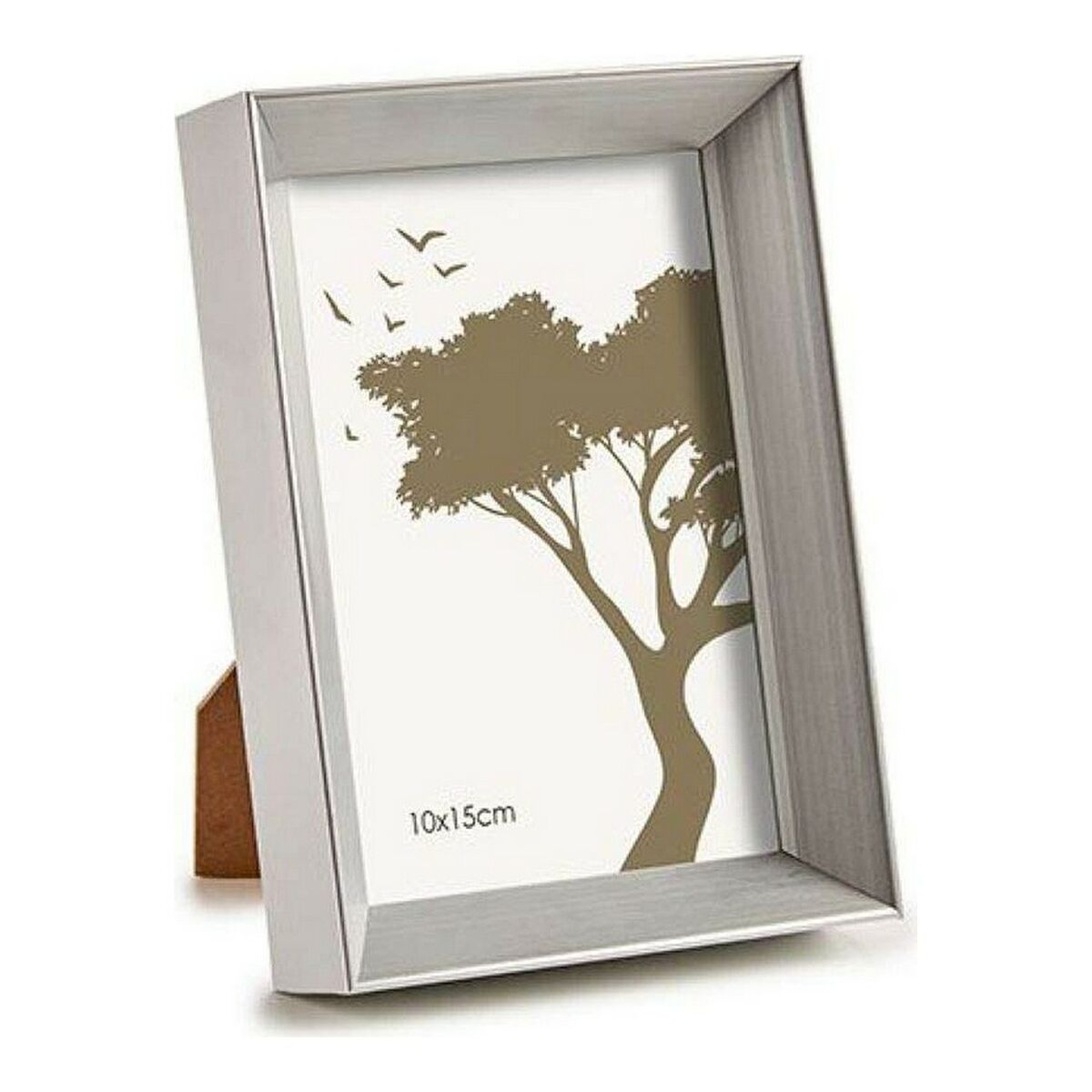 Fotoramar 78439 12,2 x 3,5 x 17,3 cm Silvrig Plast Glas - 3
