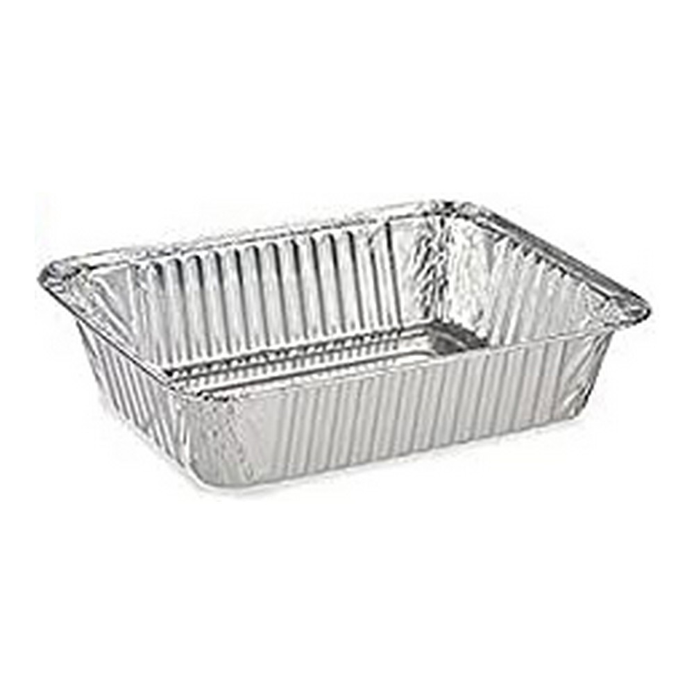 Uppsättning med Brickor Aluminium Silvrig (15,6 x 5 x 22 cm) - 3