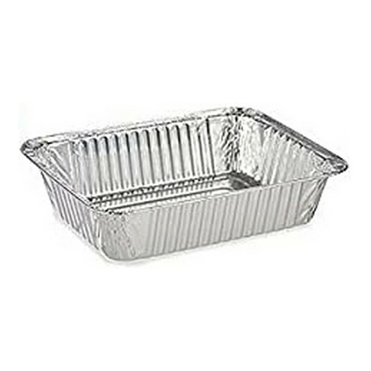 Uppsättning med Brickor Aluminium Silvrig (15,6 x 5 x 22 cm) - 6