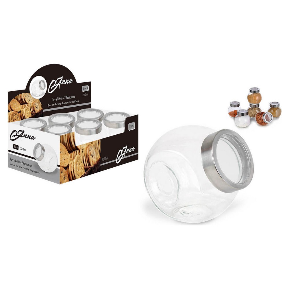 Glasburk 2200 ml (17,5 x 13 x 17,5 cm) - 2