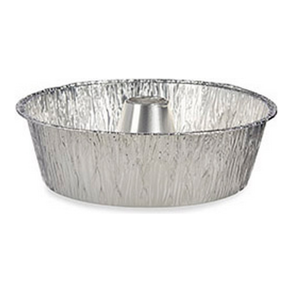 Set med Formar för Bakverk Silvrig Aluminium (2 uds) - 2