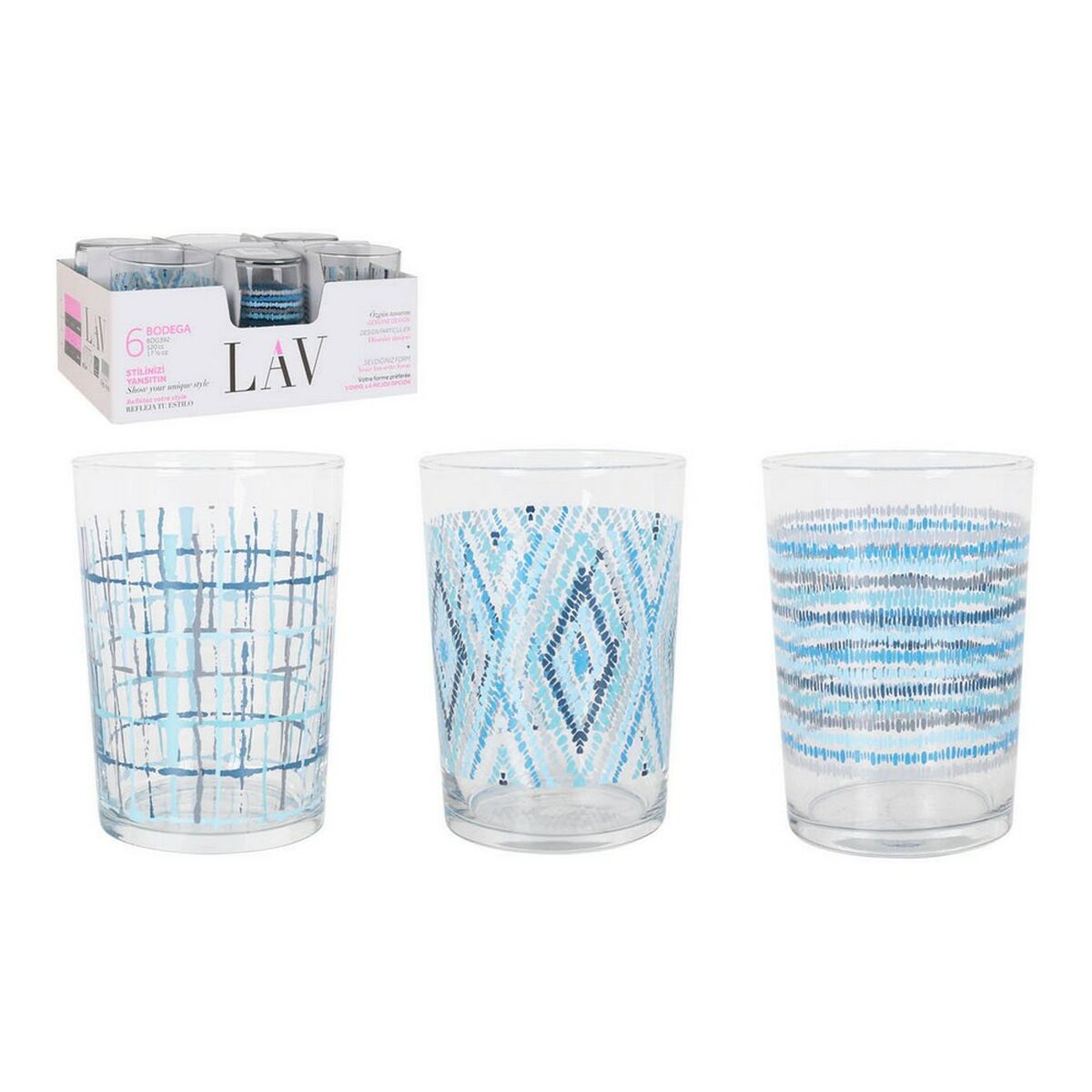 Glas LAV Mosaic Glas (515 cc) - 3